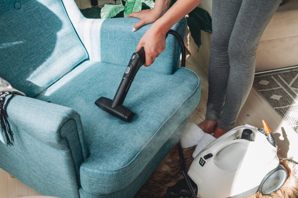 Use steam cleaners for sofa