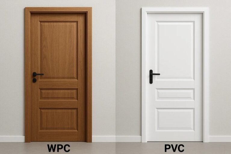WPC vs. PVC: Which Bathroom Door Material Lasts Longer