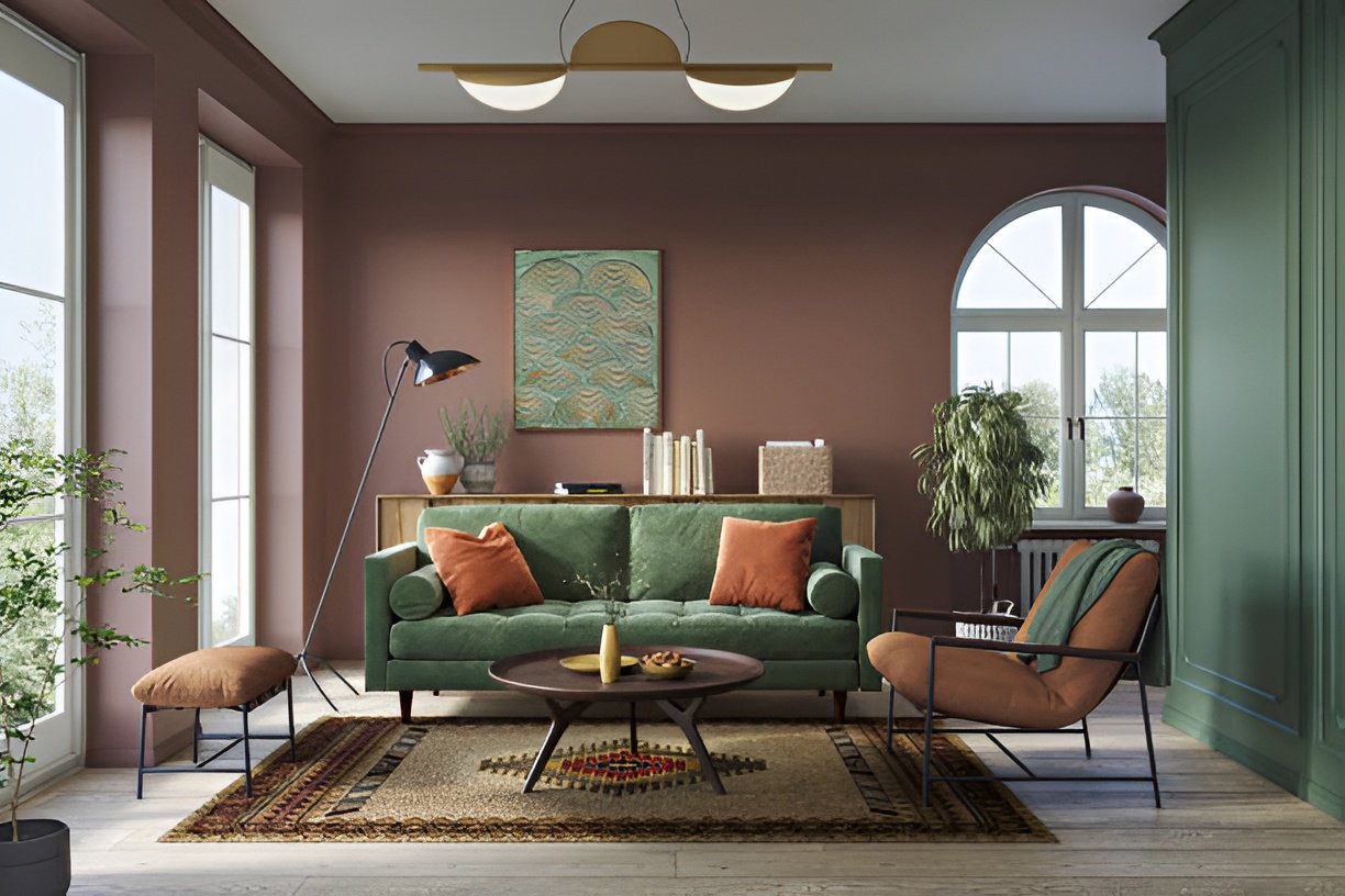 Rust and Green: Nature-Inspired Harmony