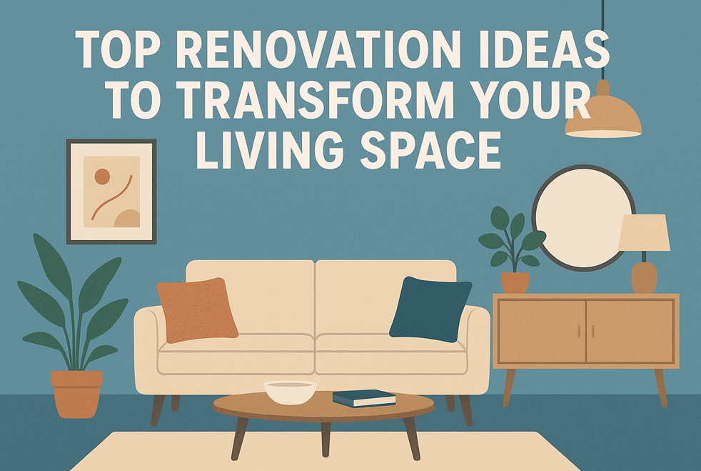Top Renovation Ideas to Transform Your Living Space