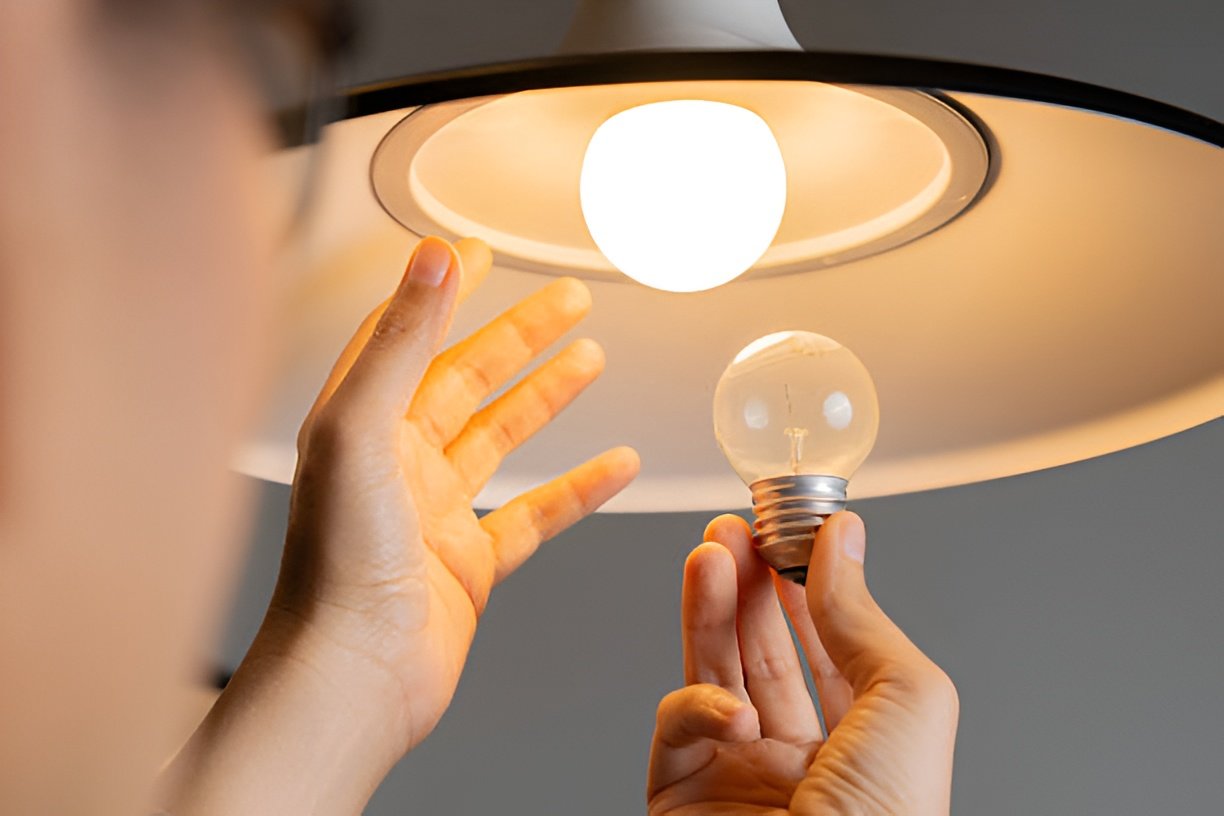 LED bulbs are particularly usefull