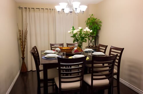 Affordable 8-Seat Dining Table with Chairs Deals